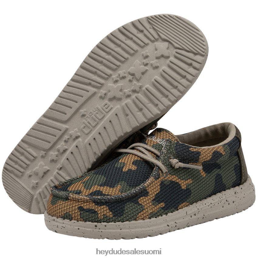 Hey Dude lapset wally youth sox army camo TV84213
