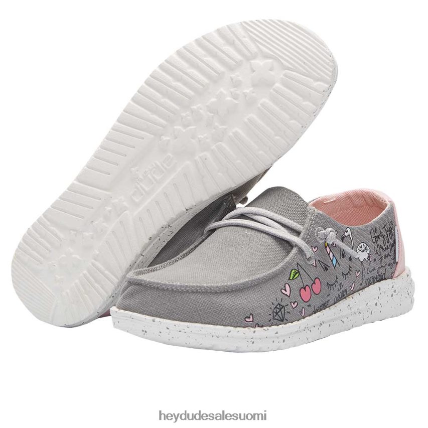 Hey Dude lapset Wendy Youth Doodle harmaa TV84198