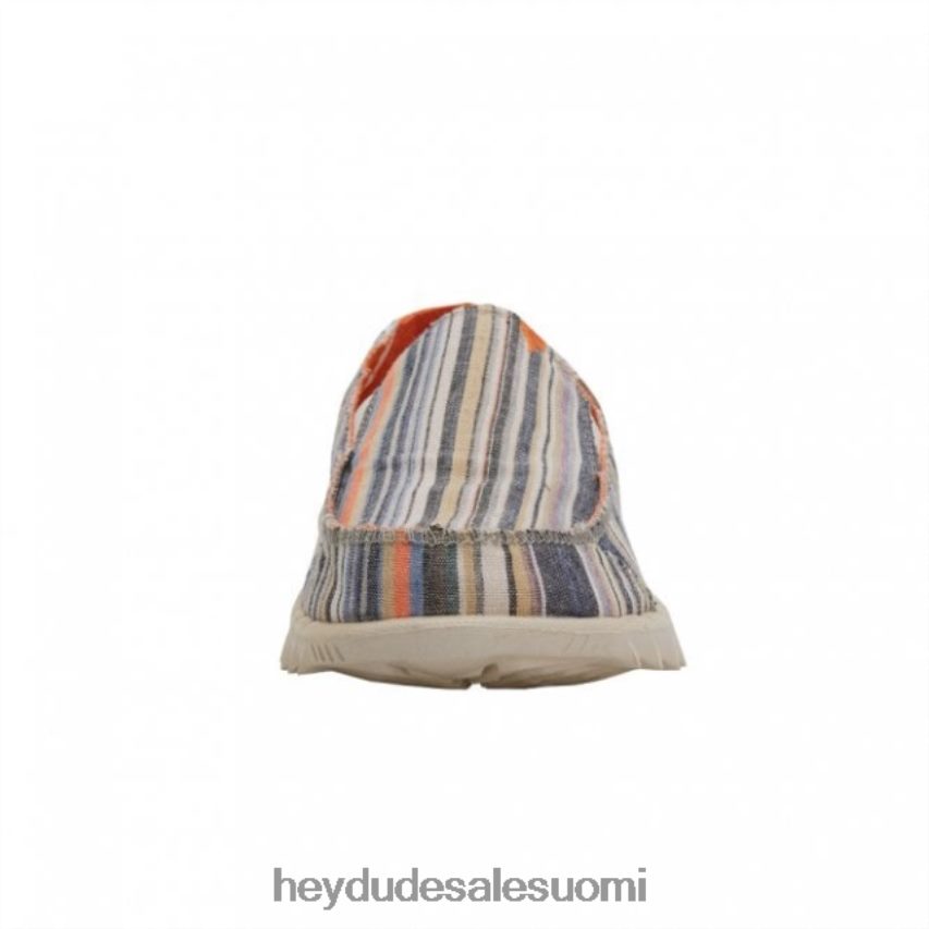 Hey Dude miehet heydude farty chambray raidat oranssi TV84243