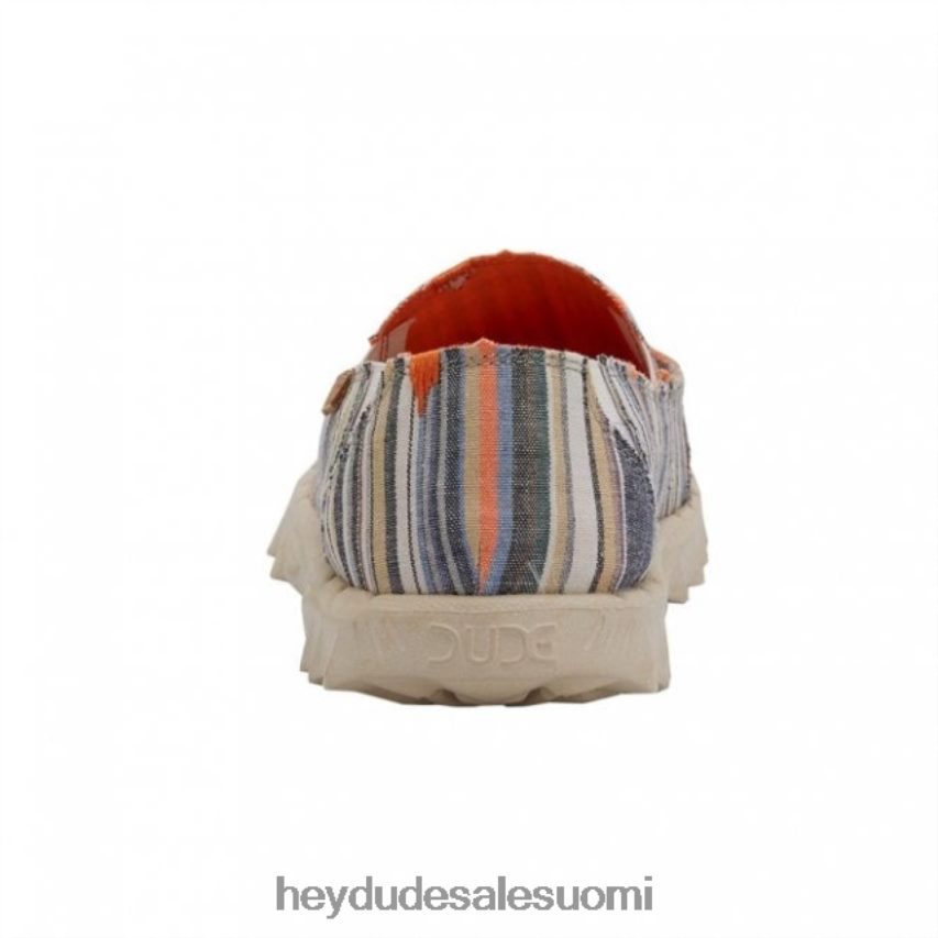 Hey Dude miehet heydude farty chambray raidat oranssi TV84243