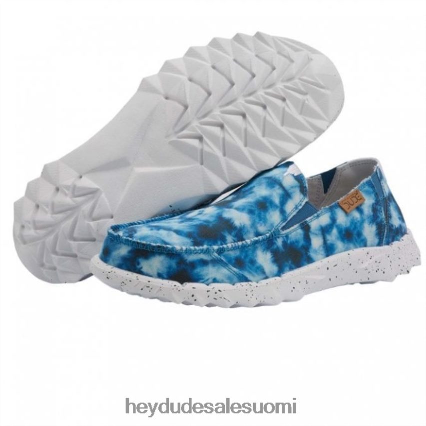 Hey Dude miehet heydude farty print canvas tie dye sininen TV84235