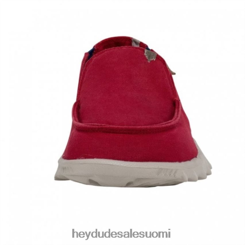 Hey Dude miehet heydude farty washed canvas lava red TV84242