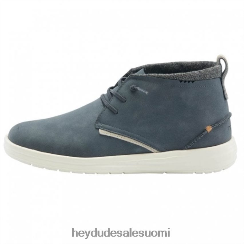 Hey Dude miehet heydude jack kierrätettyä nahkaa navy TV84354