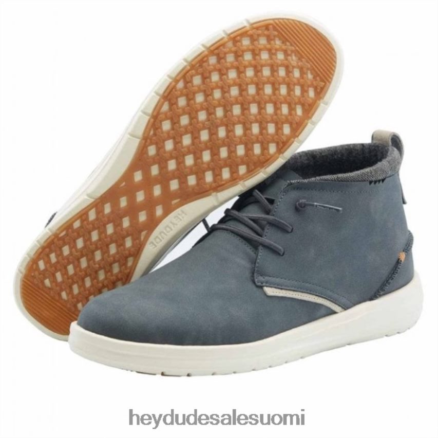 Hey Dude miehet heydude jack kierrätettyä nahkaa navy TV84354