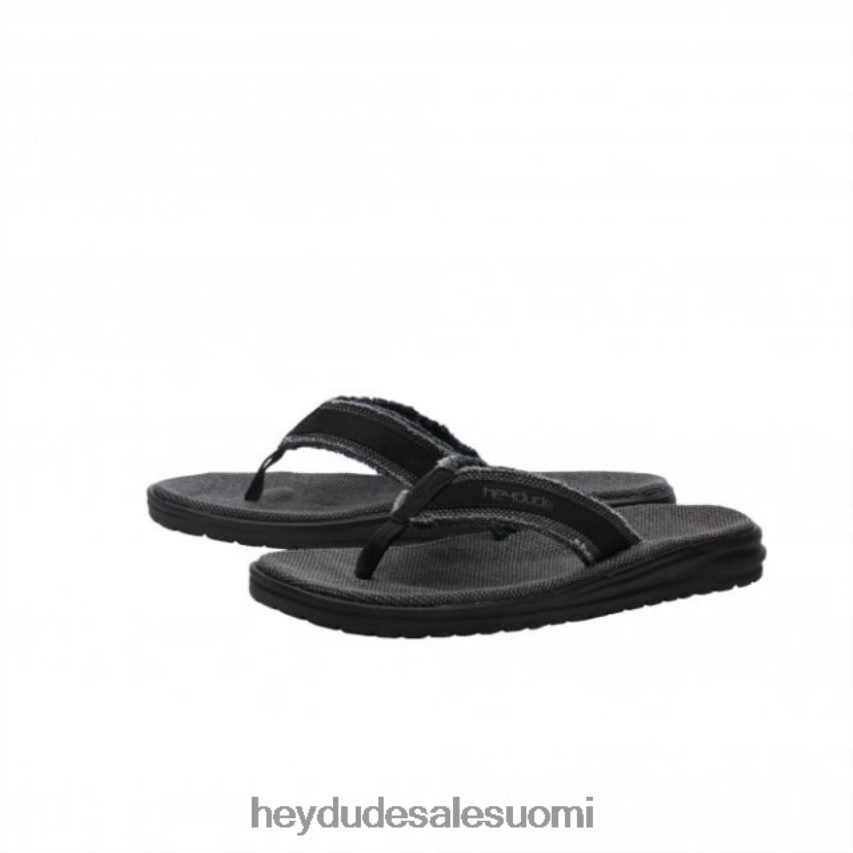 Hey Dude miehet heydude jax luonnollinen musta TV84362