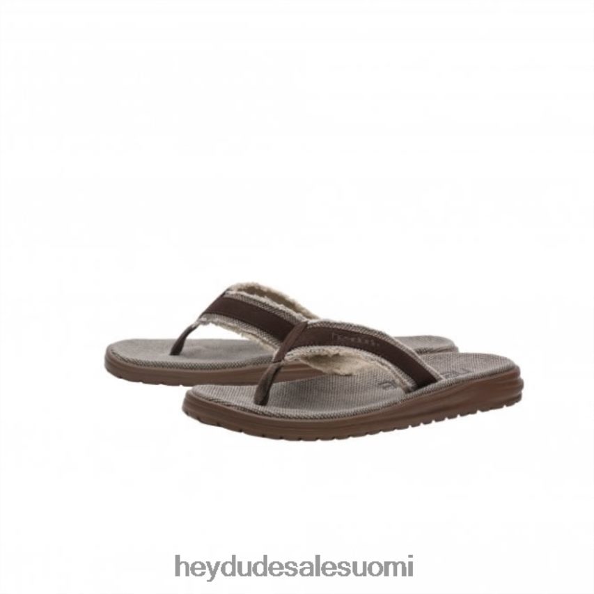 Hey Dude miehet heydude jax luonnonruskea TV84371