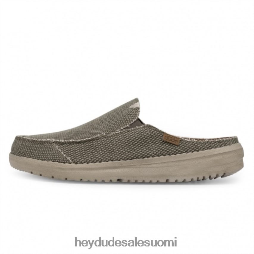 Hey Dude miehet heydude marty luonnollinen armeija slip on muuli TV84221