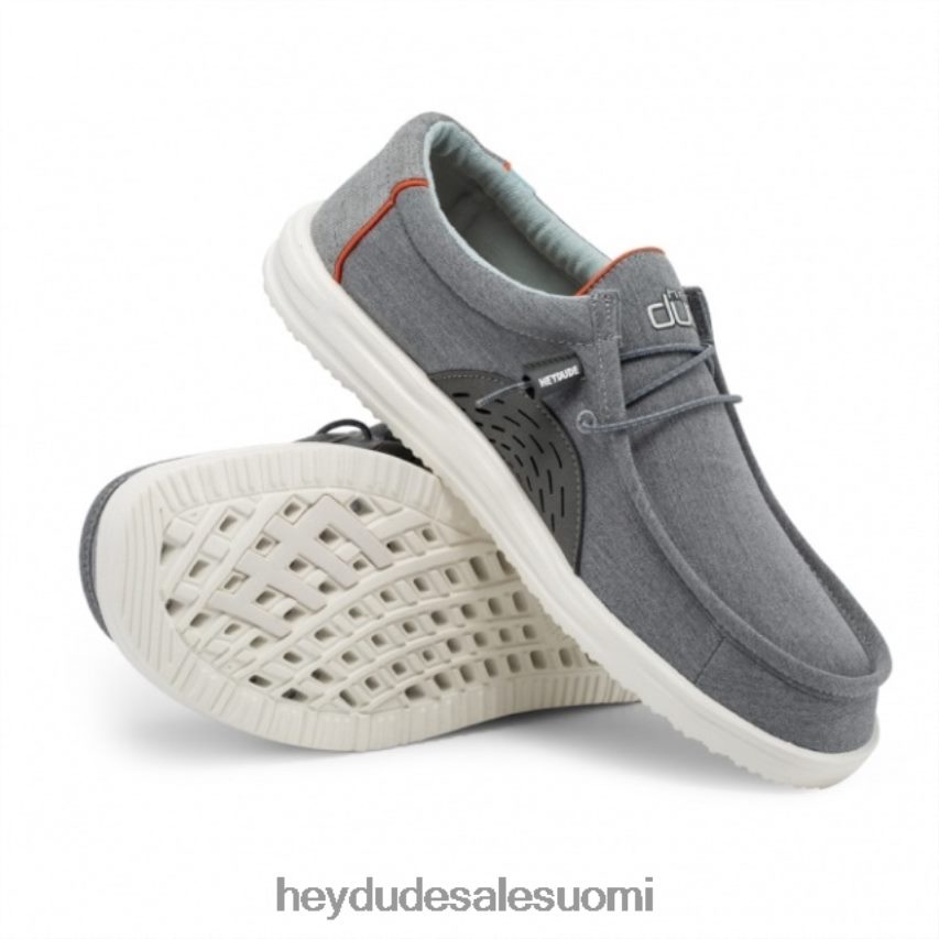Hey Dude miehet heydude wally canvas airflow graniitti TV84271