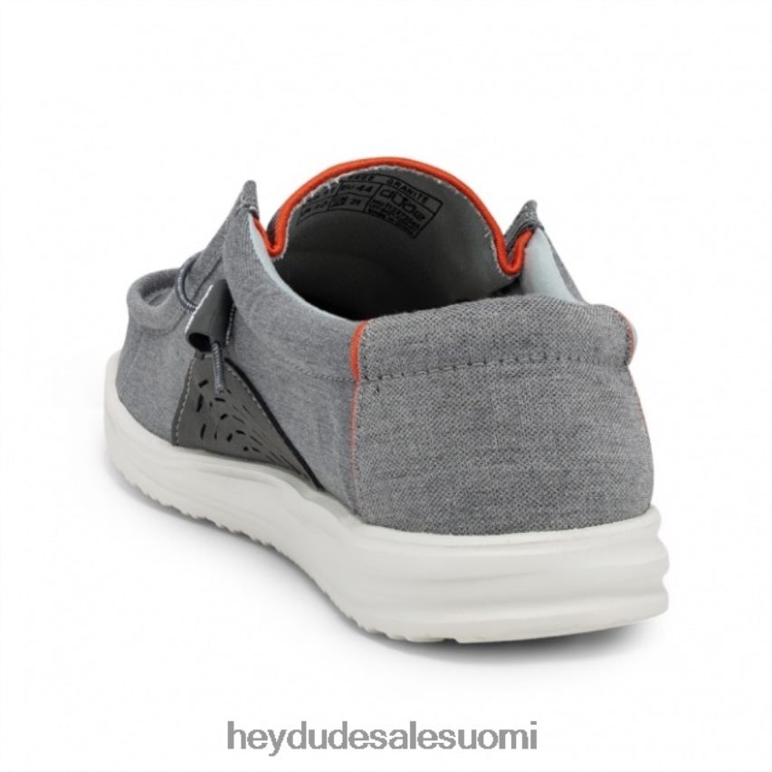Hey Dude miehet heydude wally canvas airflow graniitti TV84271