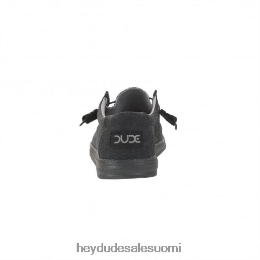 Hey Dude miehet heydude wally klassinen jet black TV84308