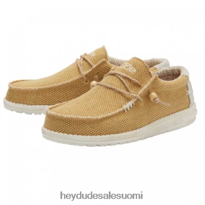 Hey Dude miehet heydude wally luonnollinen ocra TV84250