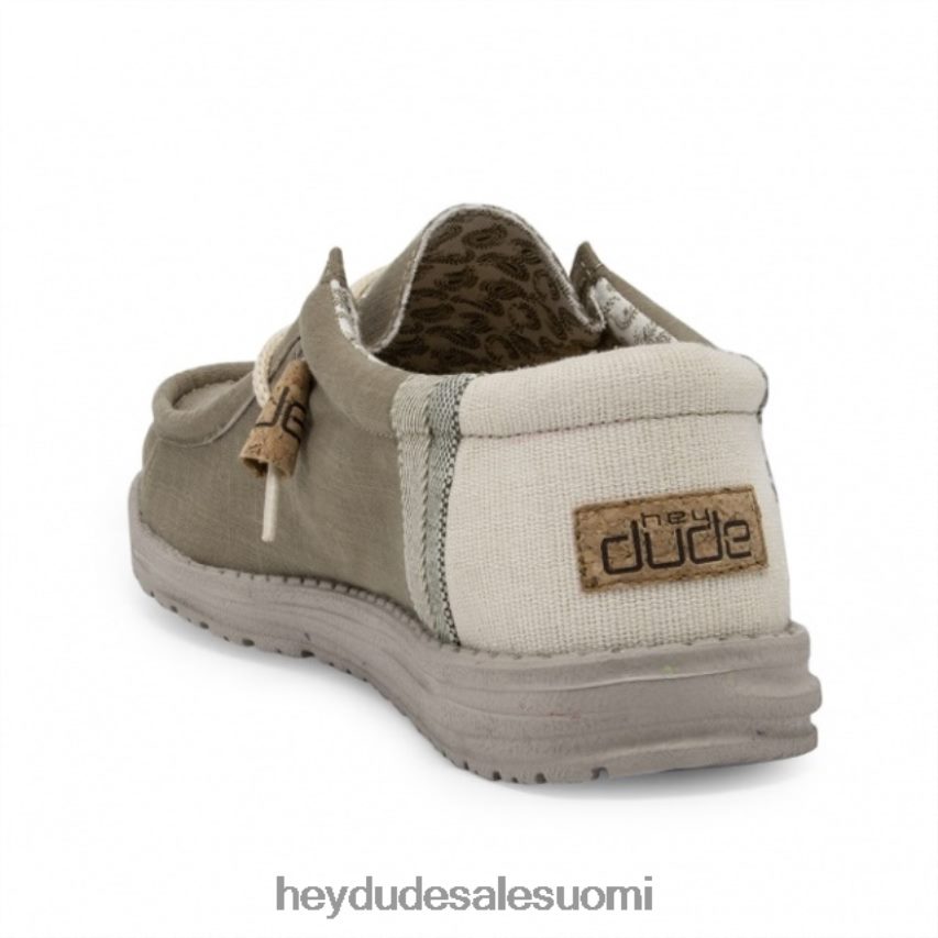 Hey Dude miehet heydude wally luonnollinen pellava salvia leikata TV84245