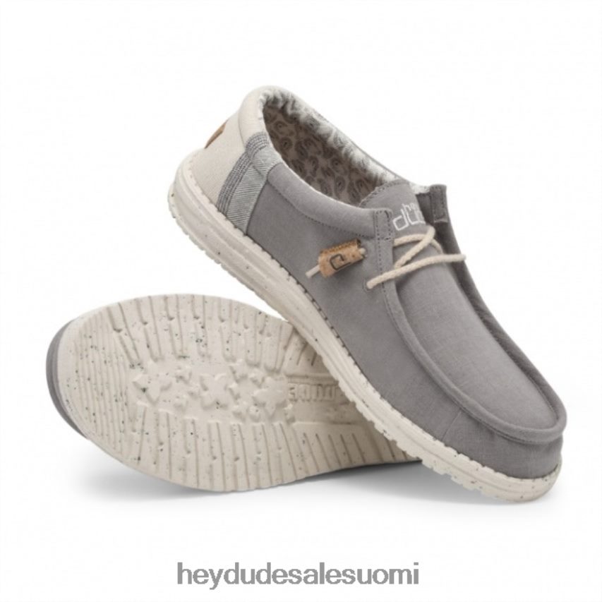 Hey Dude miehet heydude wally luonnollinen pellavaharmaa TV84265