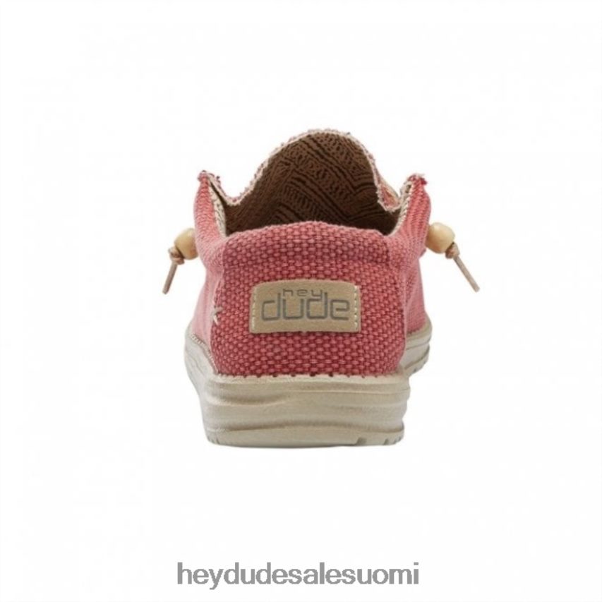 Hey Dude miehet heydude wally luonnollinen pompeian punainen TV84331