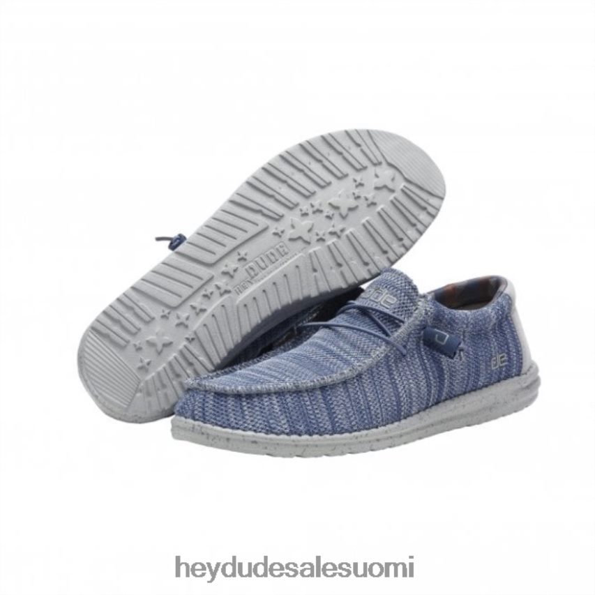 Hey Dude miehet heydude wally sox sininen harmaa TV84300