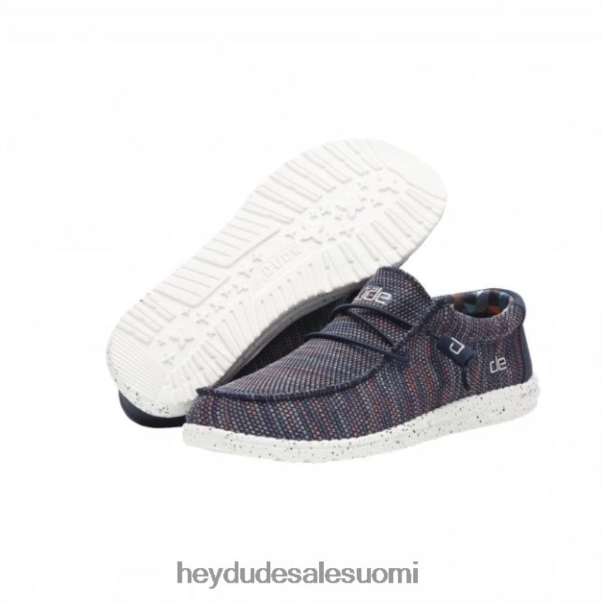 Hey Dude miehet heydude wally sox sininen oranssi TV84276