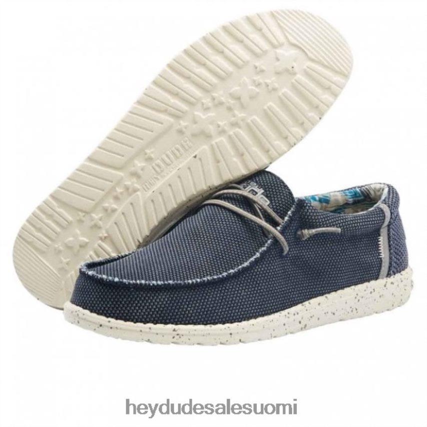 Hey Dude miehet heydude wally sox washed navy TV84346