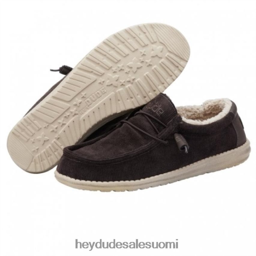 Hey Dude miehet heydude wally vakosametti tekoturkisvuorattu suklaa TV84317