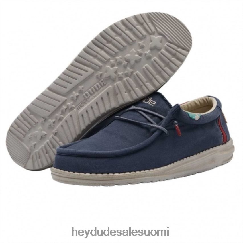 Hey Dude miehet heydude wally washed blue space TV84267