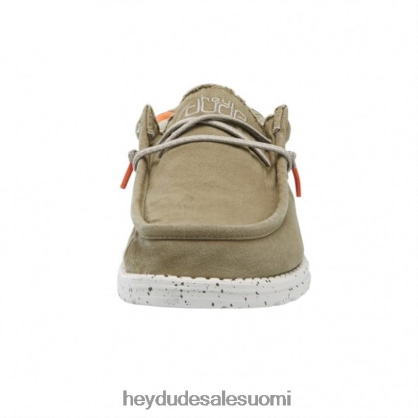 Hey Dude miehet heydude wally washed canvas calamata TV84330