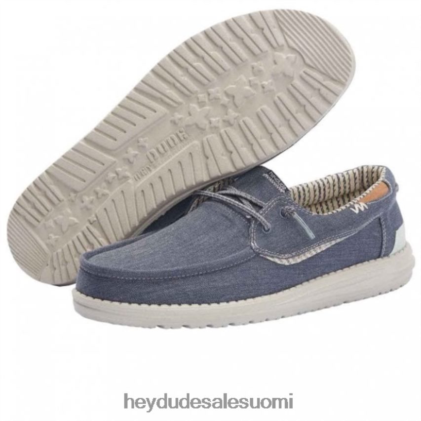 Hey Dude miehet heydude welsh chambray merensininen TV84306