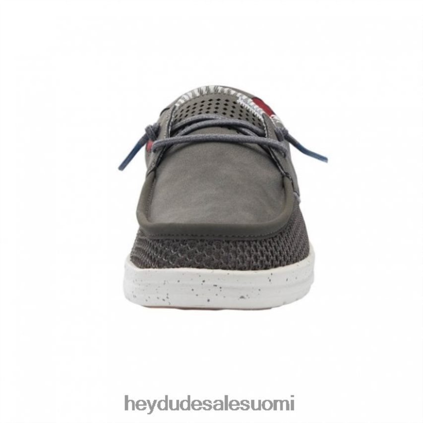 Hey Dude miehet heydude welsh mesh grippi tummanharmaa TV84301