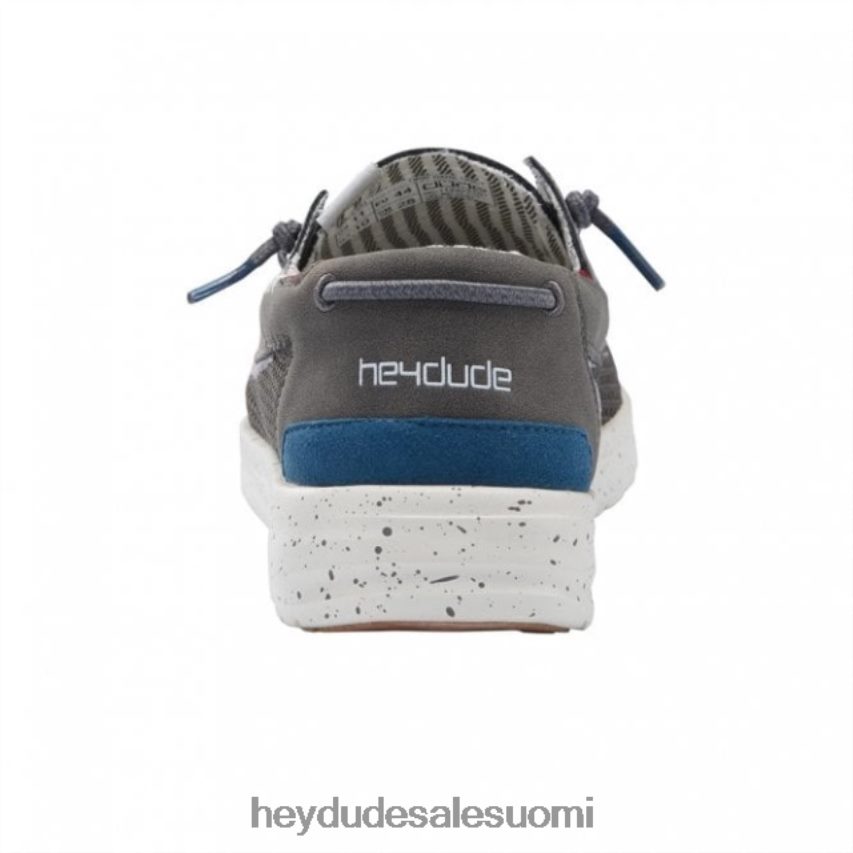 Hey Dude miehet heydude welsh mesh grippi tummanharmaa TV84301
