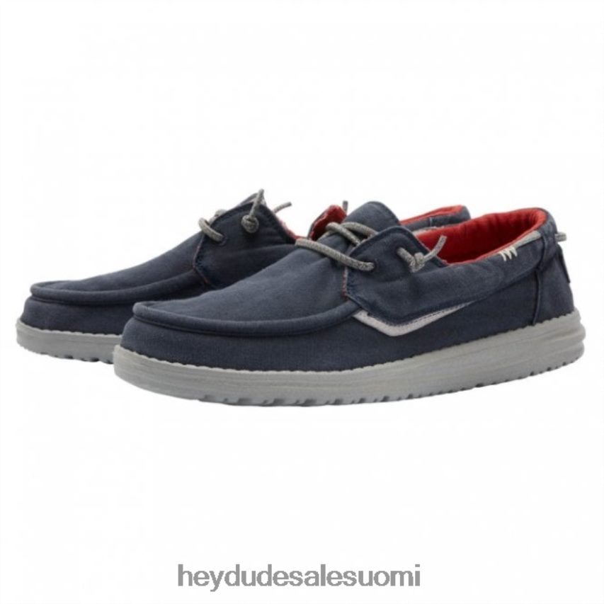 Hey Dude miehet heydude welsh washed canvas navy TV84321