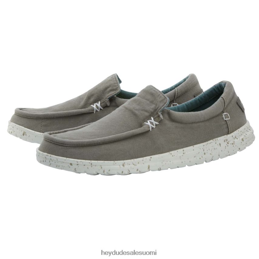 Hey Dude miehet mikka pesty tummanharmaa TV84165