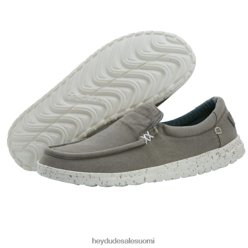 Hey Dude miehet mikka pesty tummanharmaa TV84165