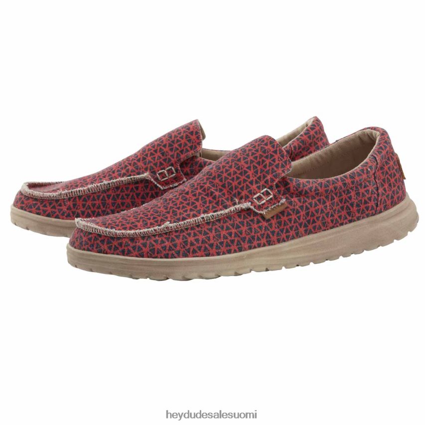 Hey Dude miehet mikka print geometrinen punainen TV84169