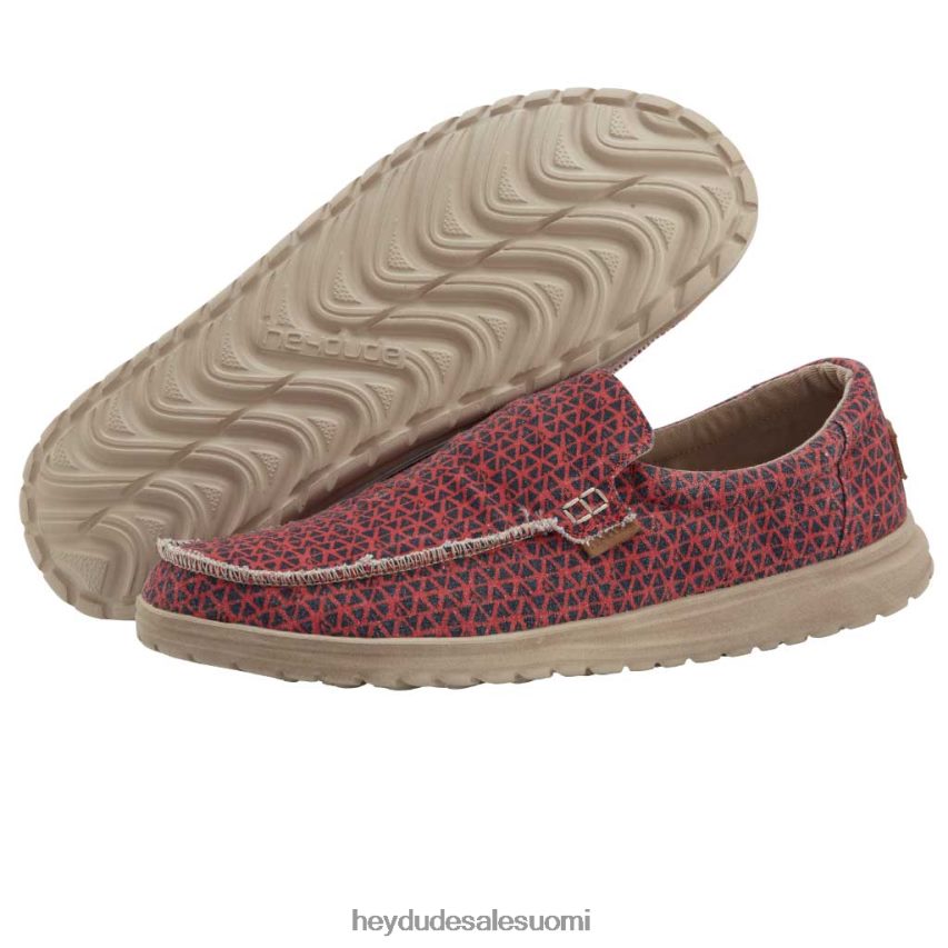 Hey Dude miehet mikka print geometrinen punainen TV84169