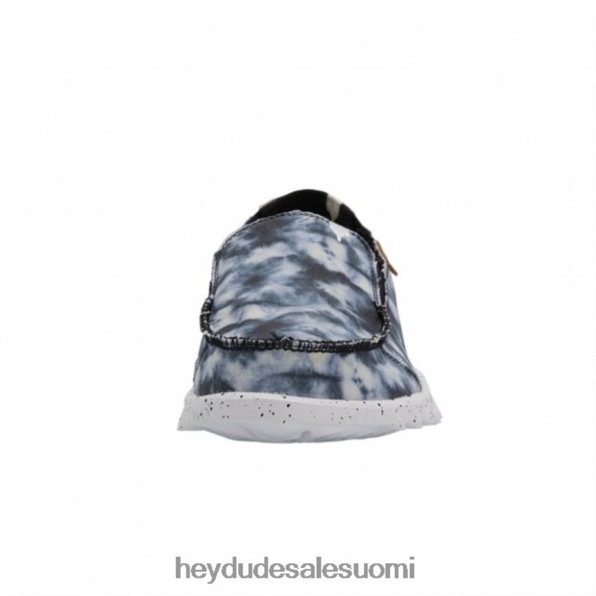 Hey Dude miehet heydude farty print canvas tie dye musta TV84236