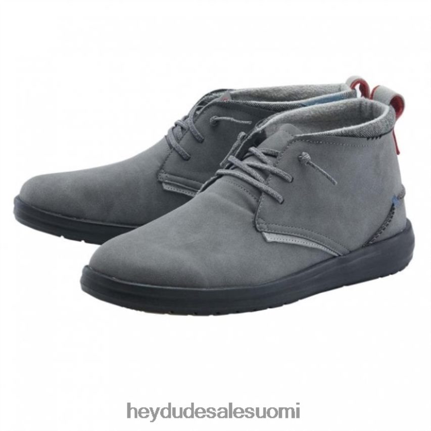 Hey Dude miehet heydude jack kierrätysnahkaa tummanharmaa TV84353