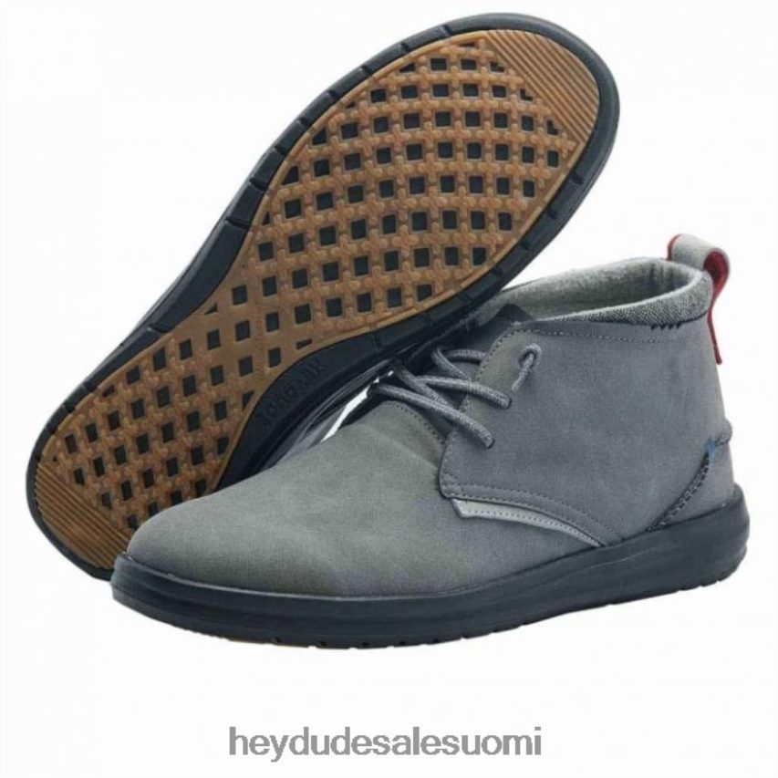 Hey Dude miehet heydude jack kierrätysnahkaa tummanharmaa TV84353