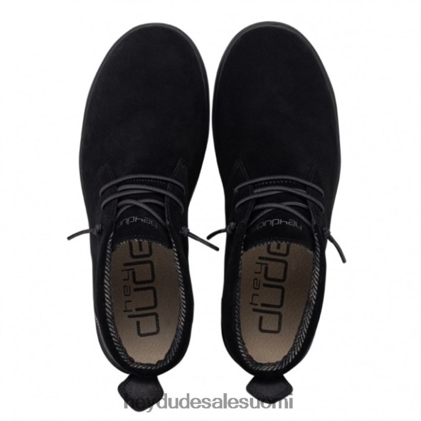 Hey Dude miehet heydude jo mokkanahka jet black TV84350