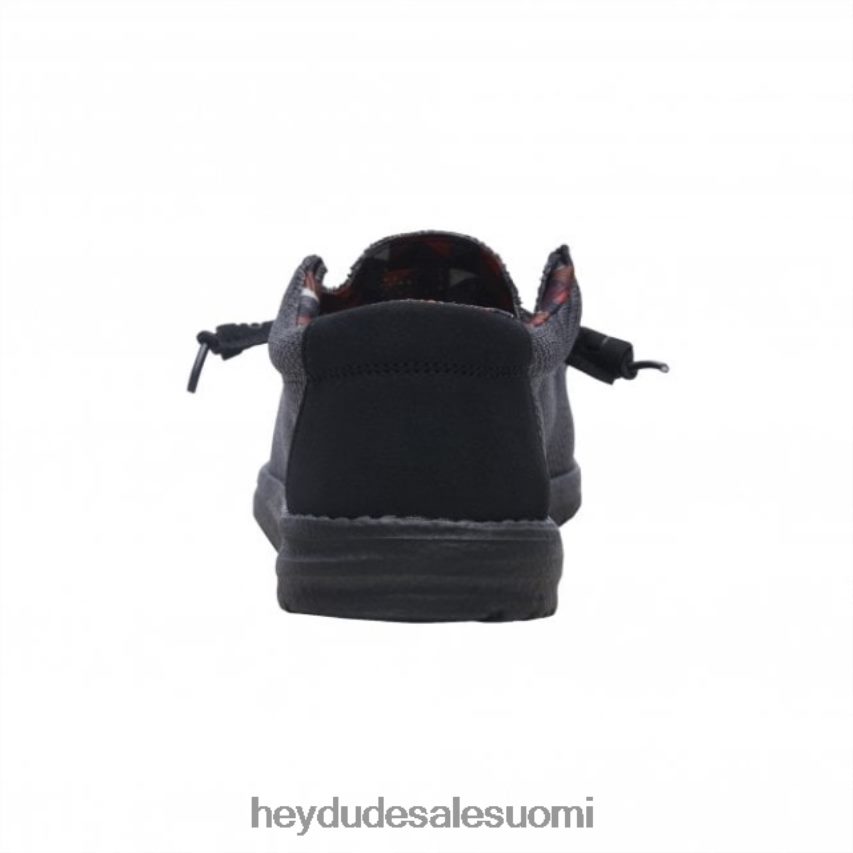 Hey Dude miehet heydude wally sox jet black TV84311
