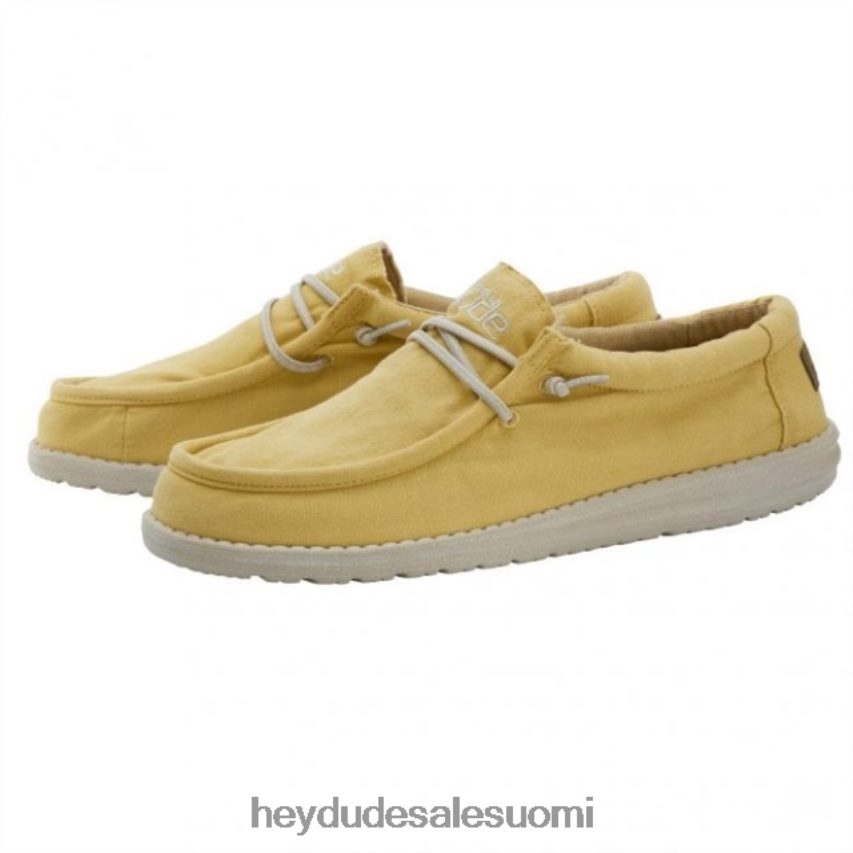 Hey Dude miehet heydude wally washed canvas sitrus TV84325
