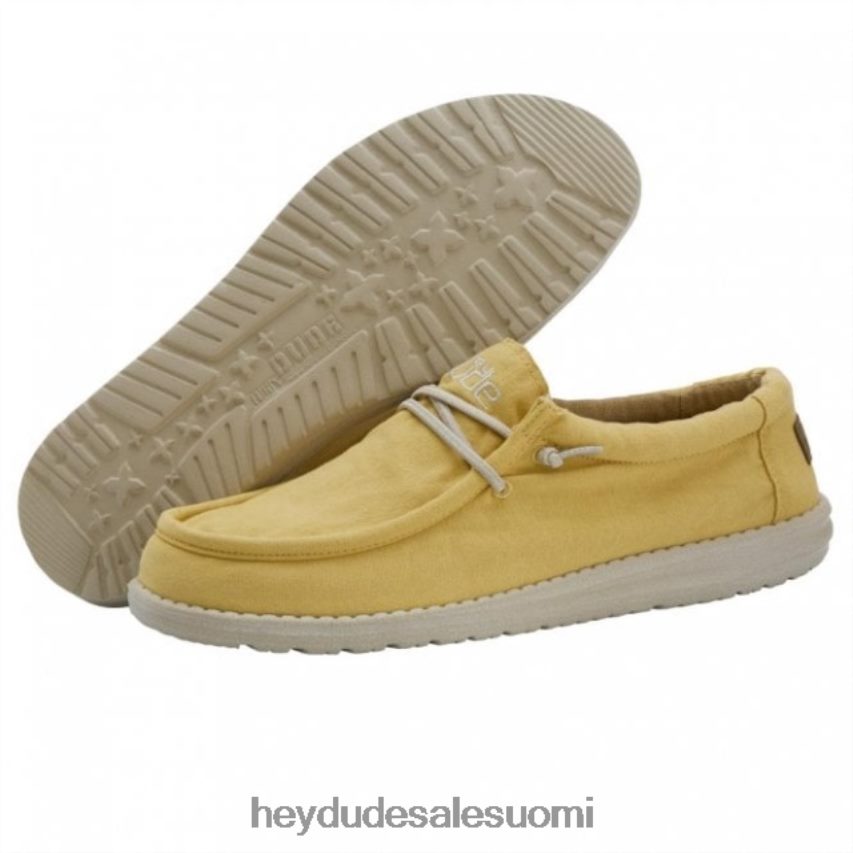 Hey Dude miehet heydude wally washed canvas sitrus TV84325