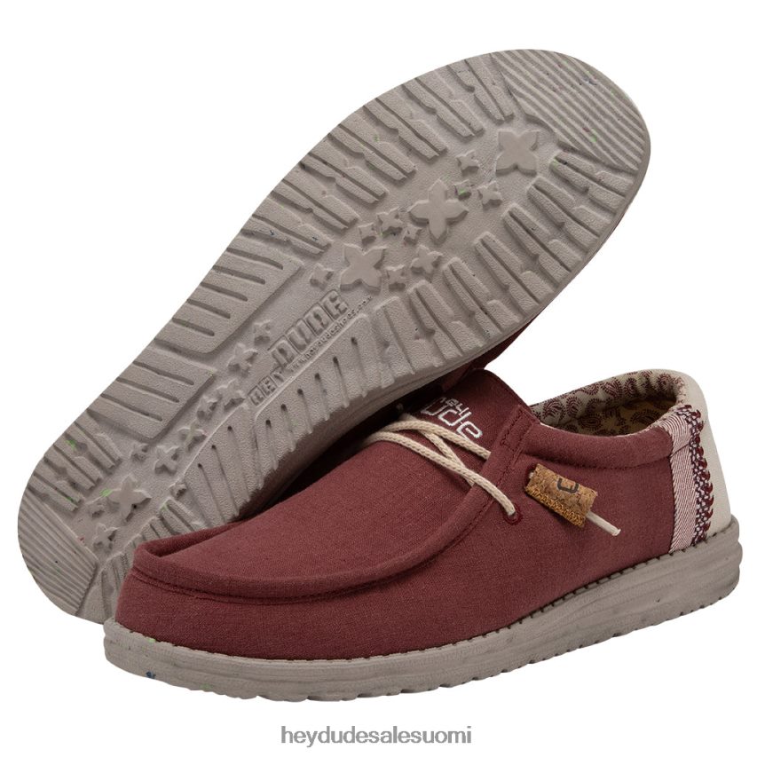 Hey Dude miehet wally pellava luonnontiili TV84125