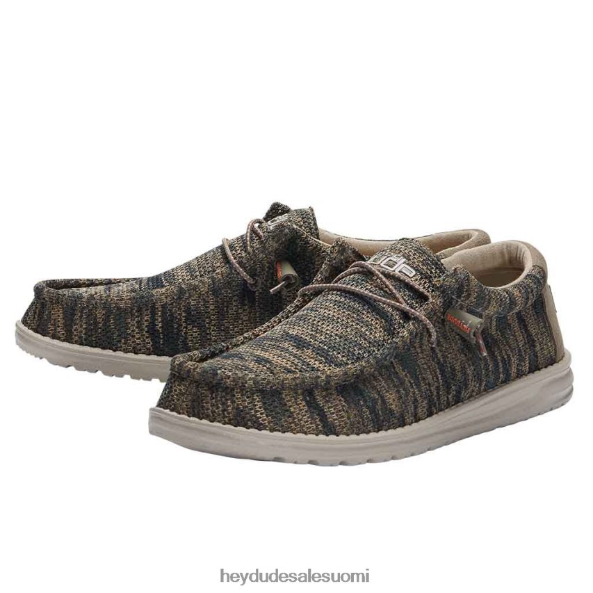Hey Dude miehet wally sox camo woodland TV84135