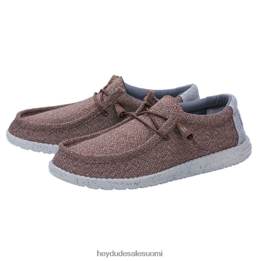 Hey Dude miehet wally sox funk ruskea harmaa TV84141