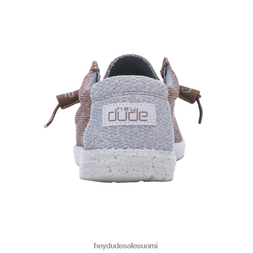 Hey Dude miehet wally sox funk ruskea harmaa TV84141