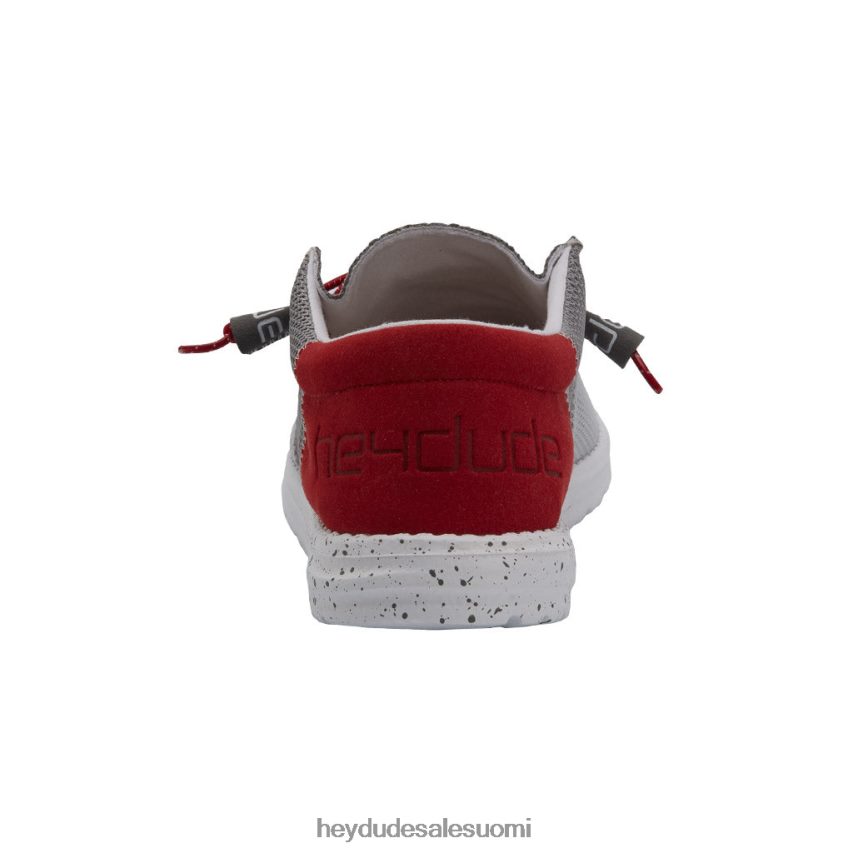 Hey Dude miehet wally sox funk tummanharmaa punainen TV84140