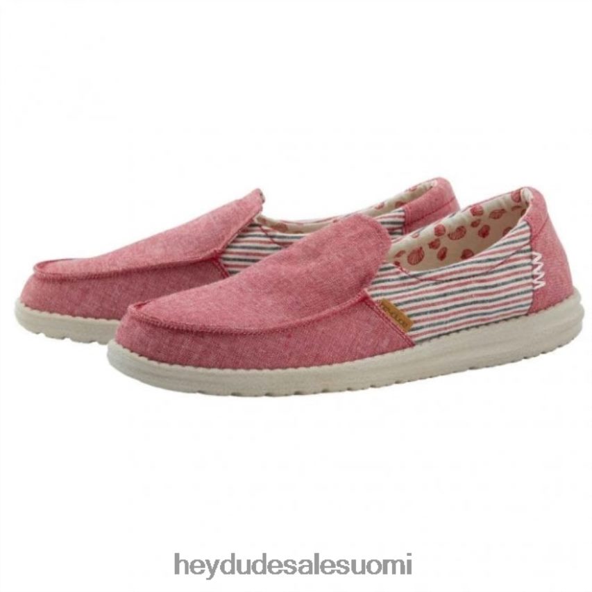 Hey Dude naiset heydude misty barbados canvas red TV84396