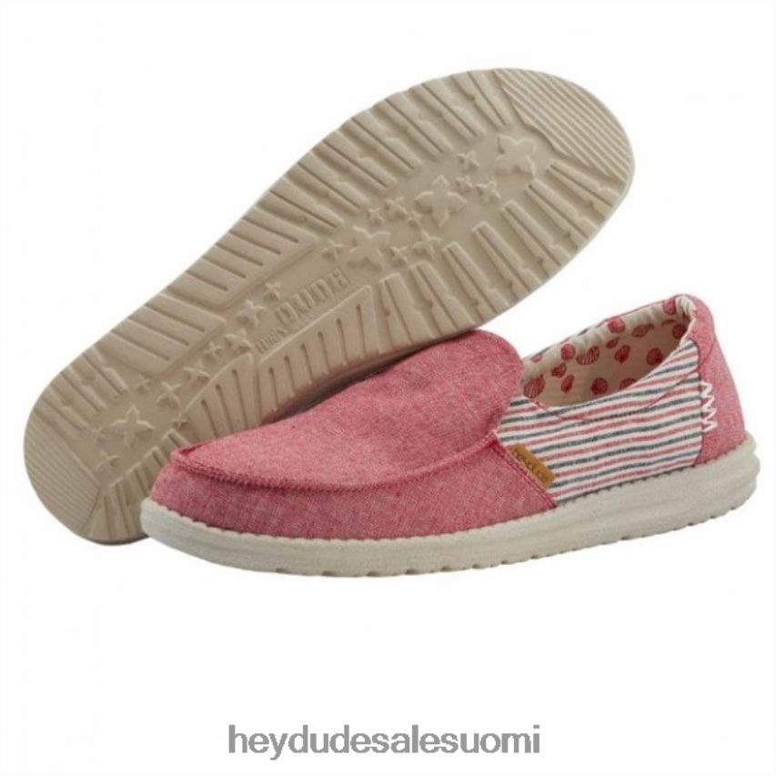 Hey Dude naiset heydude misty barbados canvas red TV84396
