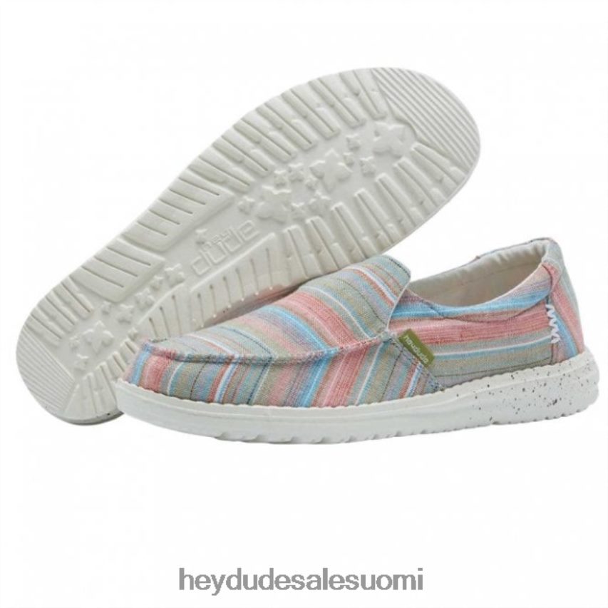 Hey Dude naiset heydude misty chambray stripes grass TV84397