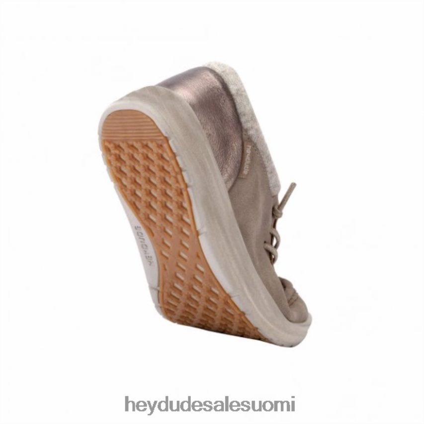 Hey Dude naiset heydude polly kierrätettyä nahkaa vaalea taupe TV84452