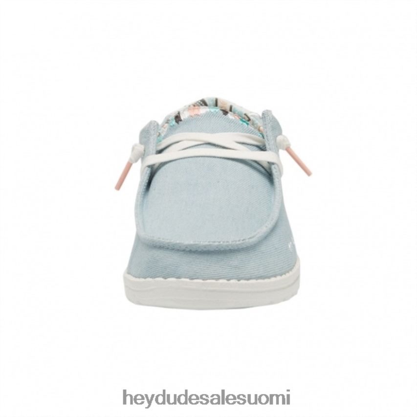 Hey Dude naiset heydude wendy boho vaalea denim TV84460