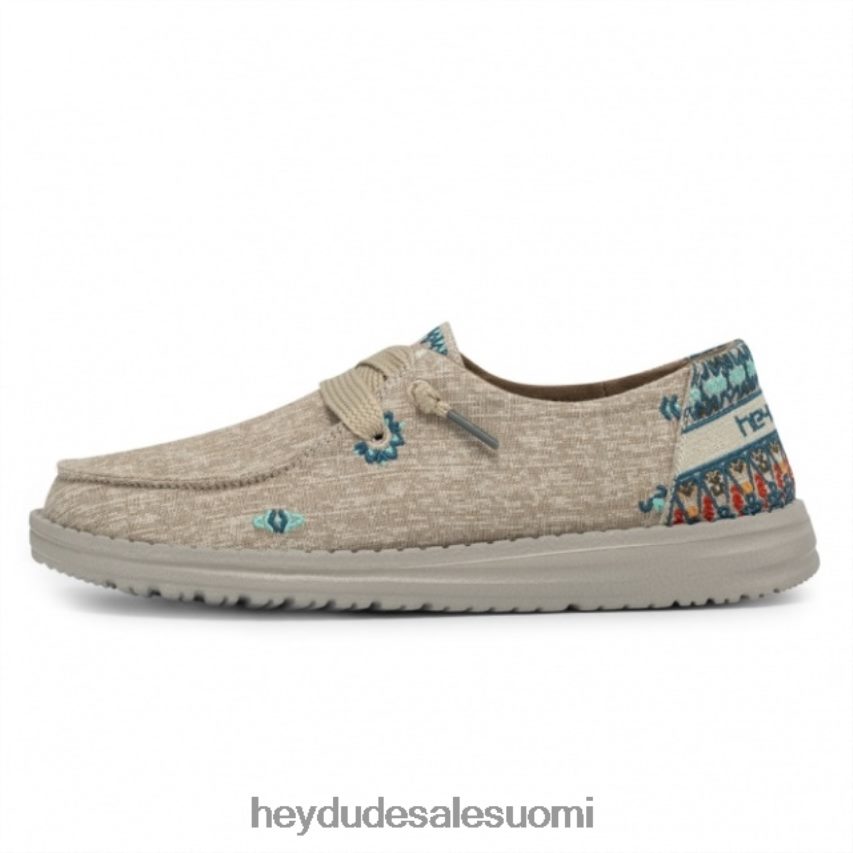 Hey Dude naiset heydude wendy chambray auringonkukka beige TV84413